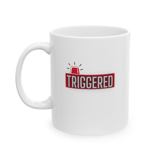 Triggered Ceramic Mug, (11oz, 15oz)
